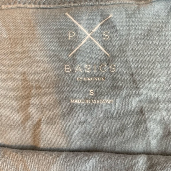 Pacsun off the shoulder light blue tube top - Picture 2 of 3